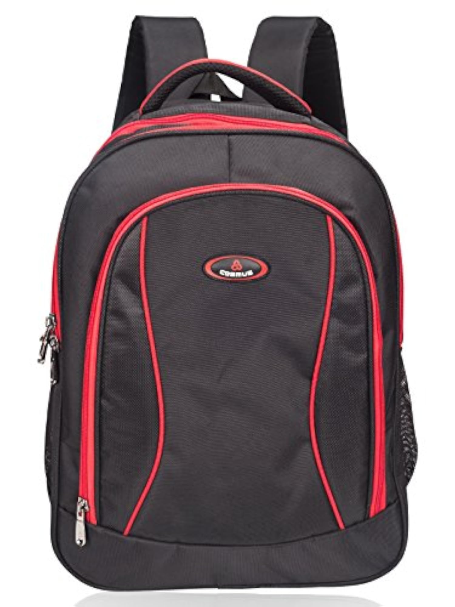 Edwin Large School Backpack Bag for Class 6 to Class 10 (Black)